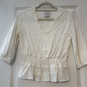 JOA white blouse